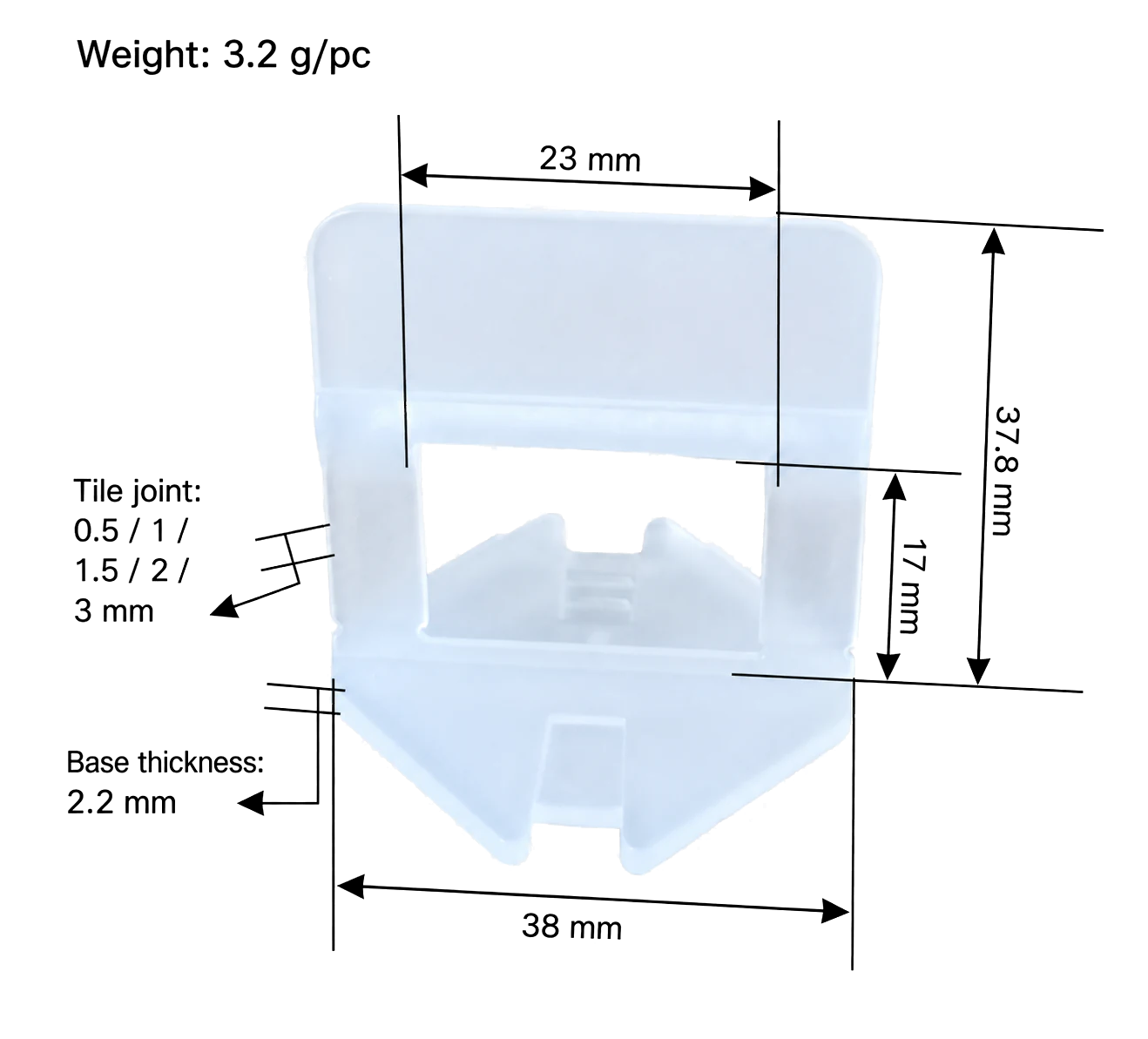 Recommended Tile Clips